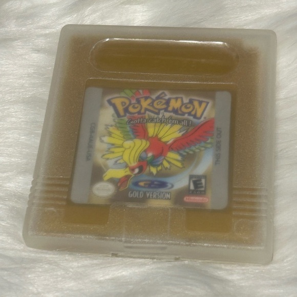 Nintendo Pokémon Gold Version Cartridge - Vibrant Gold Gotta Catch’em All! - Picture 6 of 6